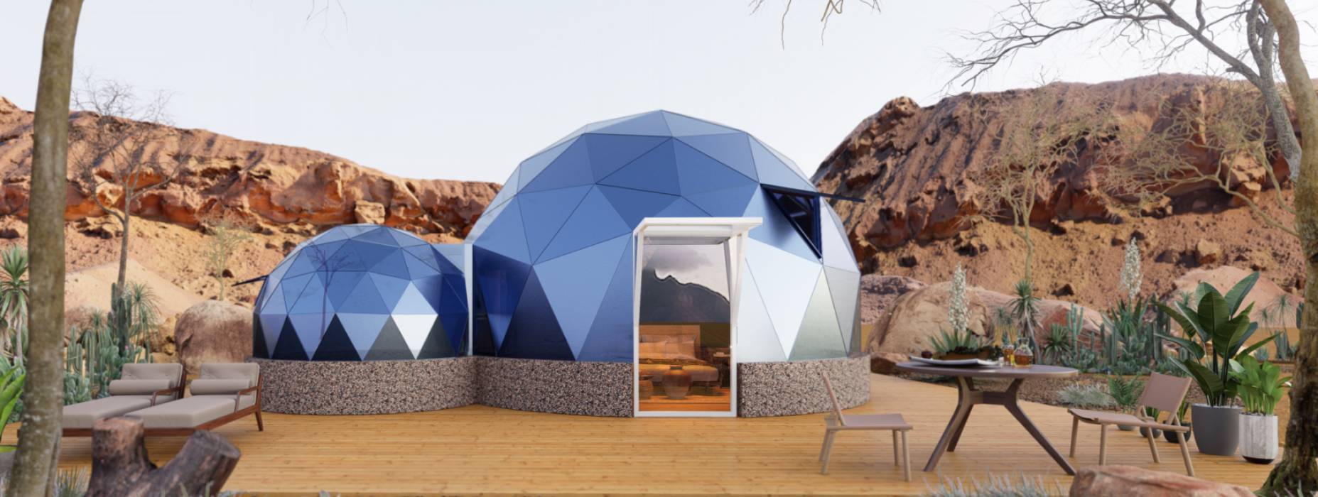 云岩区球形智能光伏玻璃星空房